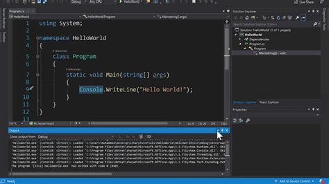 How To Run A C Sharp Code In Visual Studio