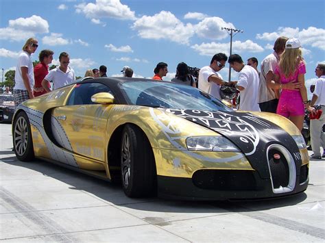 Gears Hd Supercars Bugatti Veyron Covered In Gold