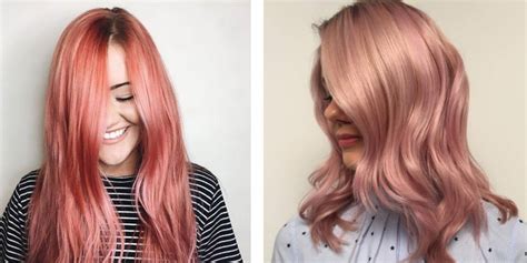 Rose gold is a relatively new color. How to Rock Rose Gold Hair Color This Summer | Matrix