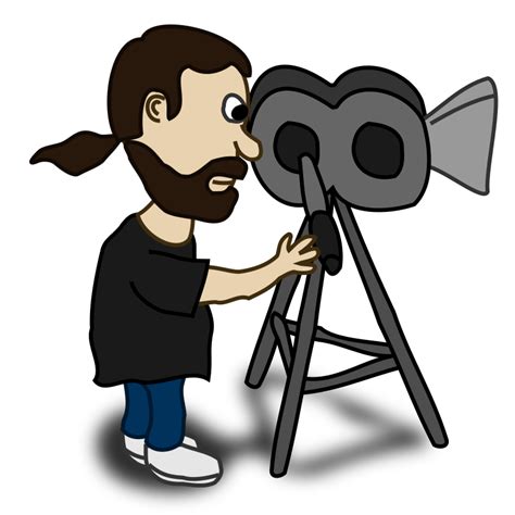 Free Cartoon Movie Director Clip Art Wikiclipart