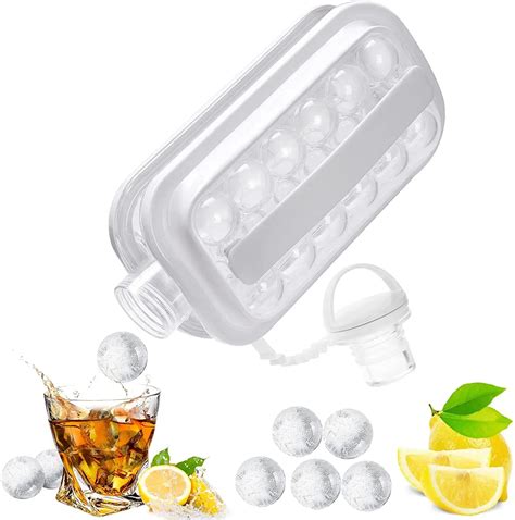 Ice Ball Maker Portable Ice Maker Bottle Makes 17 Ice Cubes Ice Cube