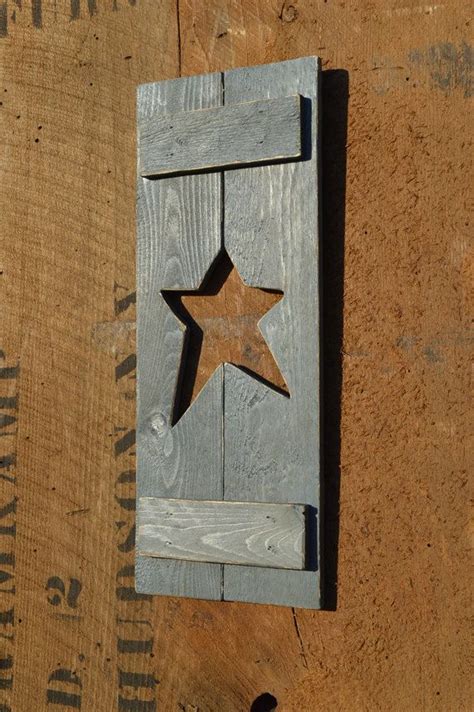 Primitive Star Shutter Wall Hanging By Bishopshollow On Etsy 900