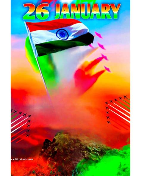 Flag 26 January Republic Day Editing Background Hd 2024