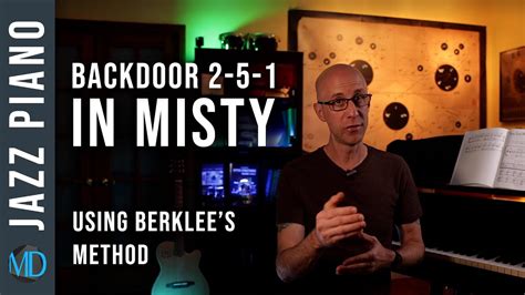 Backdoor 2 5 Progression In Misty Using Berklees Method Jazz