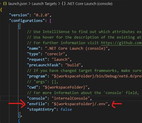 Visual Studio Code Vscode Debugging Xunit Test Ignoring Envfile From Launch Json Stack