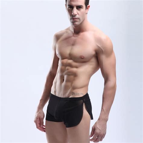 Men Ventilation Sexy Comfy Shorts Boxer Underpants Underwear In Boxers
