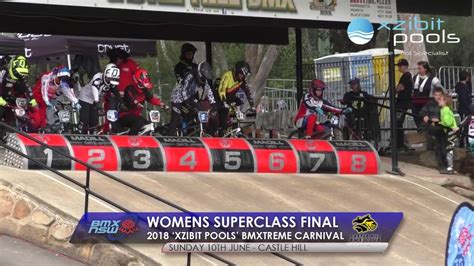 Superclass Women Final 2018 Bmxnsw Bmxtreme Carnival Youtube