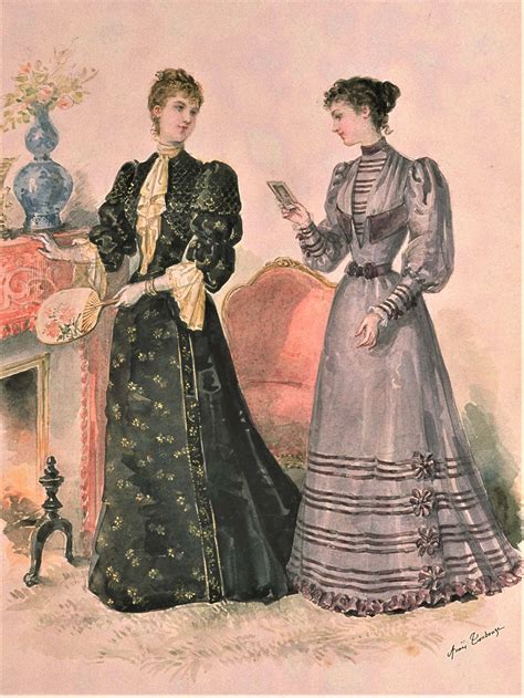 Victorian Era Fashion 1890s Fashion Vintage Fashion Vintage Gowns