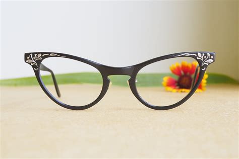 vintage eyeglasses 1960s cateye glasses frames eyeglasses etsy vintage eyeglasses cat eye
