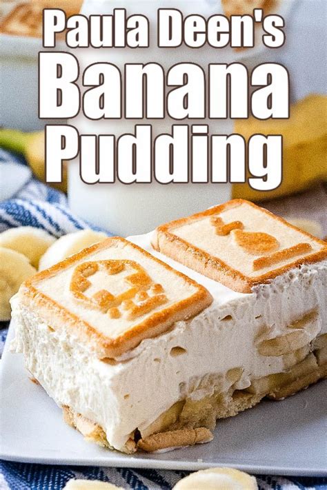 Paula Deens Banana Pudding Healthy Recipes Quick Dinner Ideas