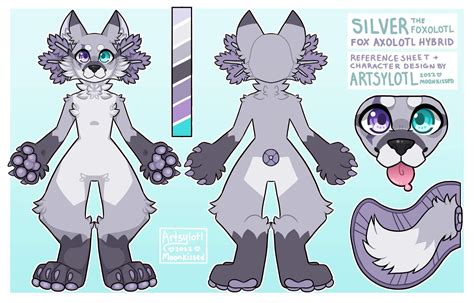 Reference Sheet Commission Improvement Furry Amino