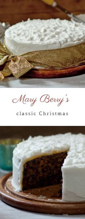 Admit it, christmas wouldn't be christmas without a tried and trusted mary berry recipe or two. Mary Berry's classic #christmas #cake (With images ...