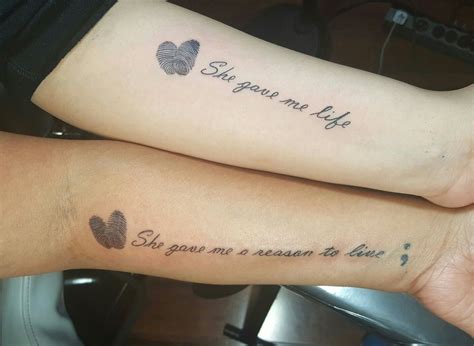 Mother Daughter Tattoos Dochter Tatoeages Zon Tatoeages Familietatoeages