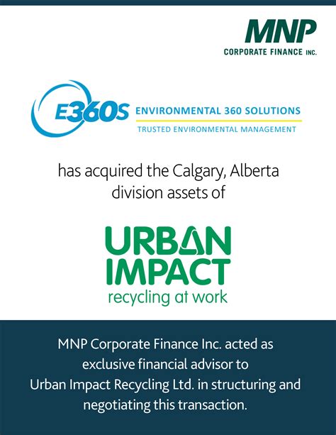 Environmental 360 Solutions Ltd Has Acquired The Calgary Alberta