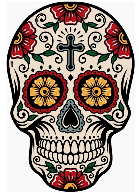 Mexican Skull Tattoos Sugar Skull Tattoos Mexican Skulls Skull Girl