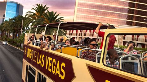 Las Vegas Hop On Hop Off Open Top Big Bus Tour