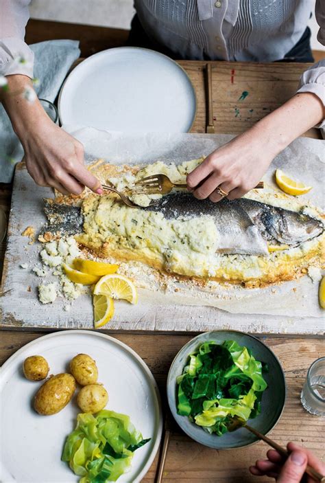 Salt Baked Sea Bass Recipe The English Garden