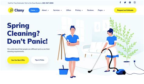 20 Best Cleaning Wordpress Themes Free And Paid Alley Themes