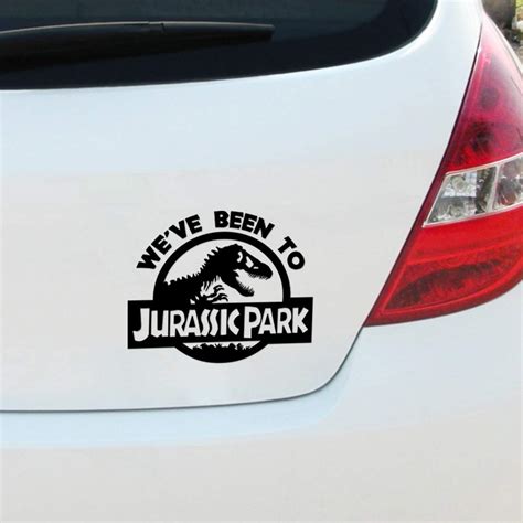 buy fear7fx we ve been to jurassic park sticker decal car window bumper sticker jdm stickers