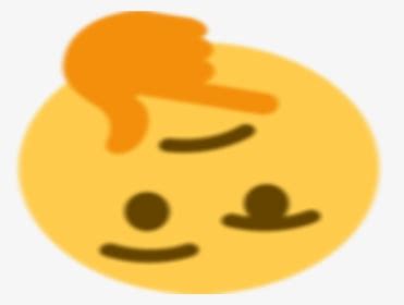 Thinking Face Meme Png Thinking Emoji Distorted Png Transparent Png