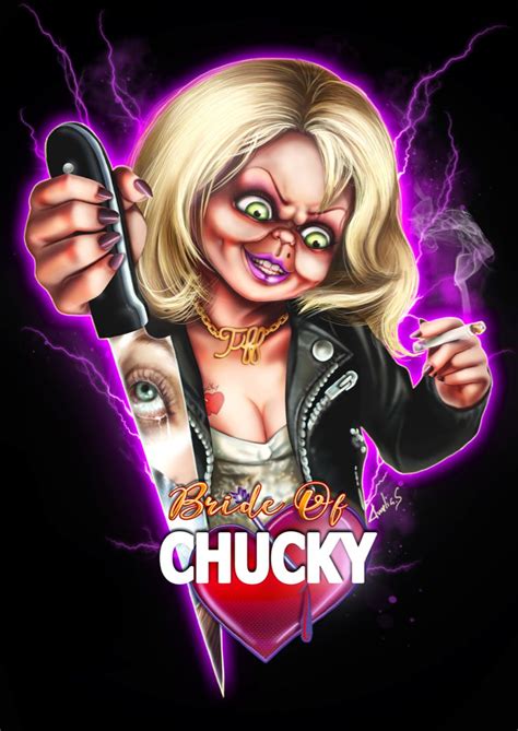 Bride Of Chucky Tatuagens Filme De Terror A Noiva De Chucky Pôsteres De Filmes