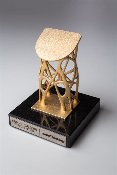 3d Printed Trophy Custom Made Awards Design Awards Trophy Design