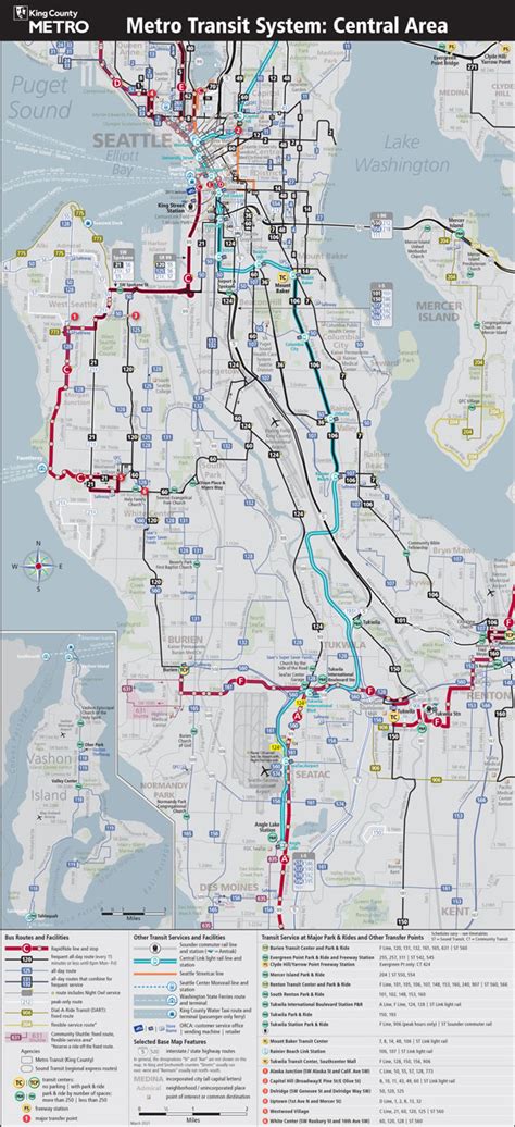System Maps King County Metro King County