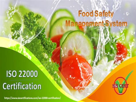 Iso 22000 Certification Food Safety Management System By Sis