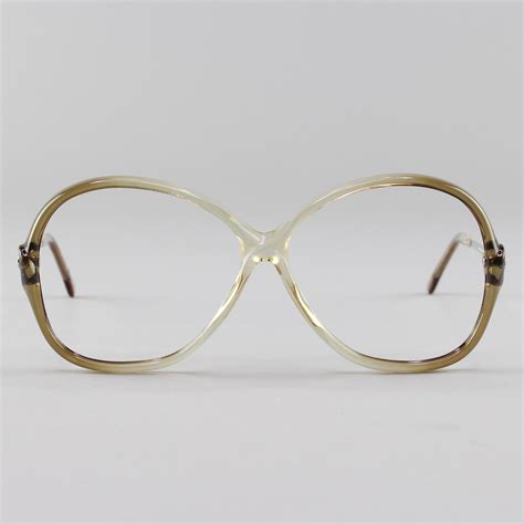 80s glasses vintage eyeglasses clear gray eyeglass frame etsy