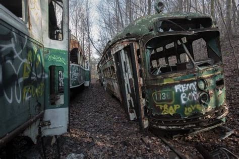 See Inside The Abandoned Trolley Graveyard Near Johnstown Pennsylvania Uncovering Pa