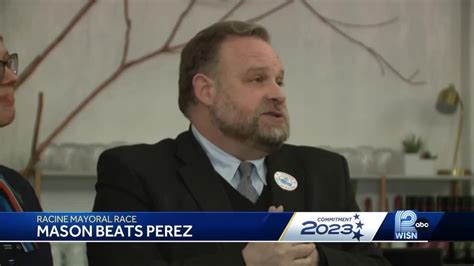 Cory Mason to serve second term as Racine Mayor - YouTube