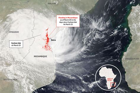Idai Cyclone Mozambique Mozambique Death Toll Rises After Cyclone