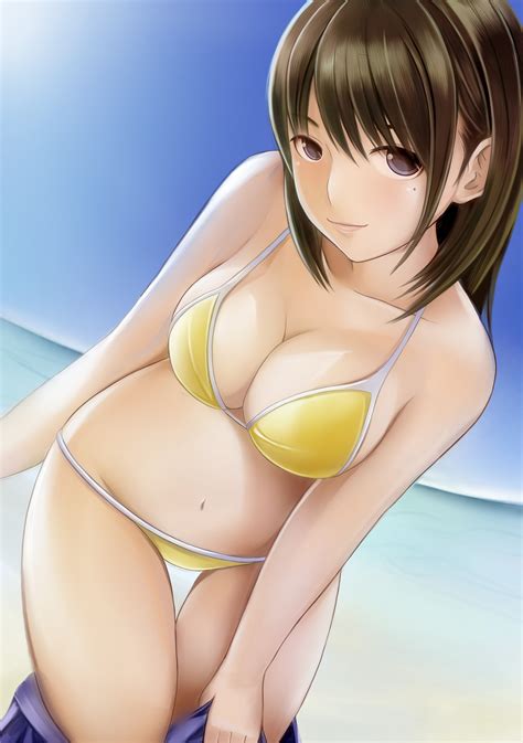 Artistic Hot Anime Girls In Bikinis