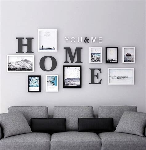 Photo Wall Frame Combination Living Room Home Decoration 5 7 Etsy