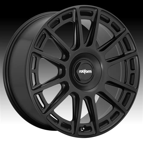 Rotiform Ozr R159 Matte Black Custom Wheels Rims Ozr R159
