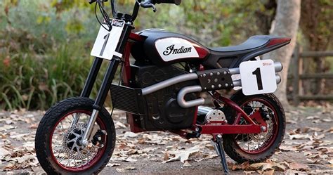 Check Out Indian Motorcycles All New Electric Mini Bike Racer X Exhaust