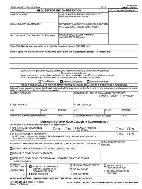 Ssa 561 Form Printable Printable Form Templates And Letter