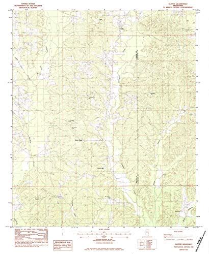 Yellowmaps Duffee Ms Topo Map 124000 Scale 75 X 75 Minute