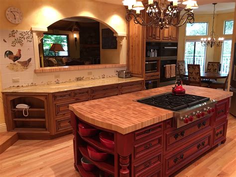 Knotty Alder Kitchen Feist Cabinets And Woodworks Inc