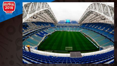 Estadio Olímpico Fisht Ubicado En La Ciudad Rusa De Sochi Marca