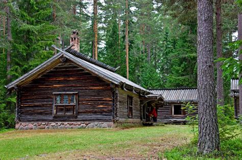 Medieval Swedish Log Cabin In Dalarna Sweden Cabin Style Rustic
