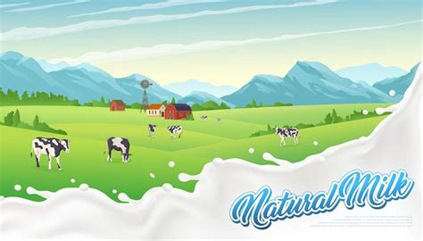 Dairy Farm Vectors And Illustrations For Free Download Freepik