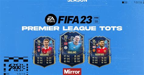 Fifa 23 Premier League Tots Team Of The Season Predictions As Voting