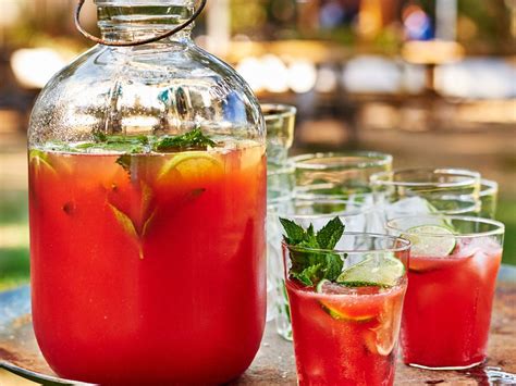Tequila Watermelon Aguas Frescas With Prosecco Recipe Recipe Wine