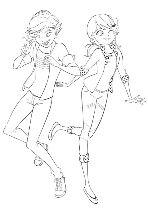 This time, a miraculous ladybug fanart. Ladybug and Cat Noir coloring pages. 140 printable ...