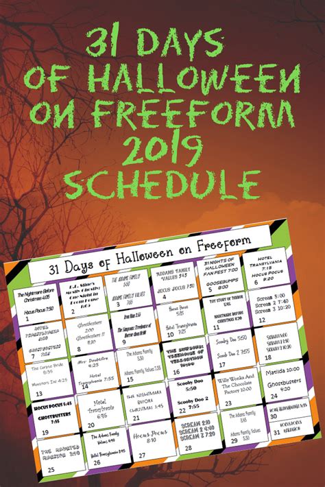 Are You Excited About Freeforms 31 Days Of Halloween Movies I Am Don