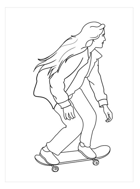 Tom Jogando Skate Para Colorir Imprimir E Desenhar Colorir Me