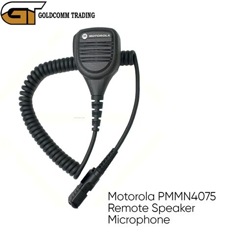 Motorola Pmmn4075 Remote Speaker Microphone Lazada Ph