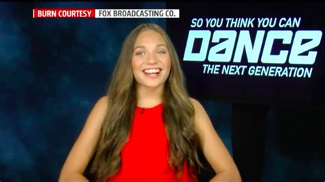 Maddie Ziegler So You Think You Can Dance Interview Fox 40 Youtube