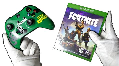 Fortnite Controller And Rare Physical Copy Unboxing Fortnite Battle